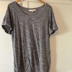 Anna Taylor Loft short sleeved light sweater